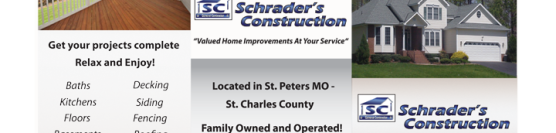 Brochure Outside – Schrader’s Construction